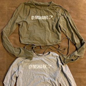 Gymshark training long sleeved crop top
